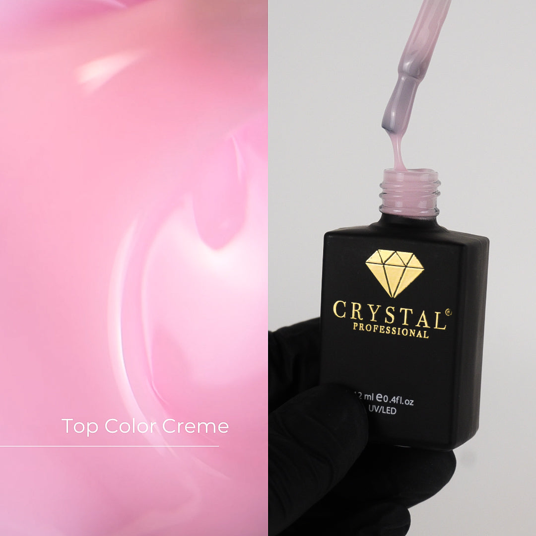 Top Creme Crystal Professional — kaschierender Hybrid-Top UV/LED HEMA- & TPO-frei