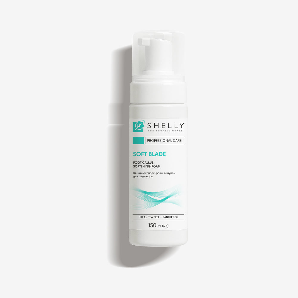 Foam Express Softener for Pedicure "Soft Blade" Shelly.